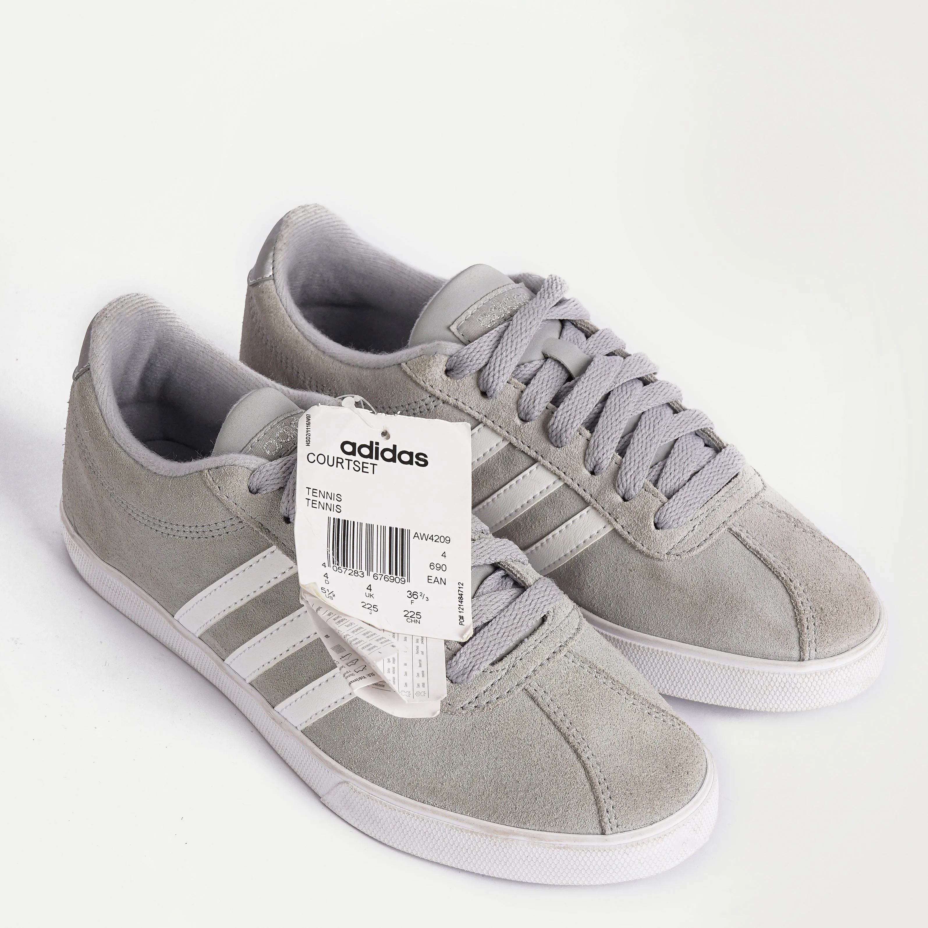 Adidas VL Court 2.0 Women in Light Grey