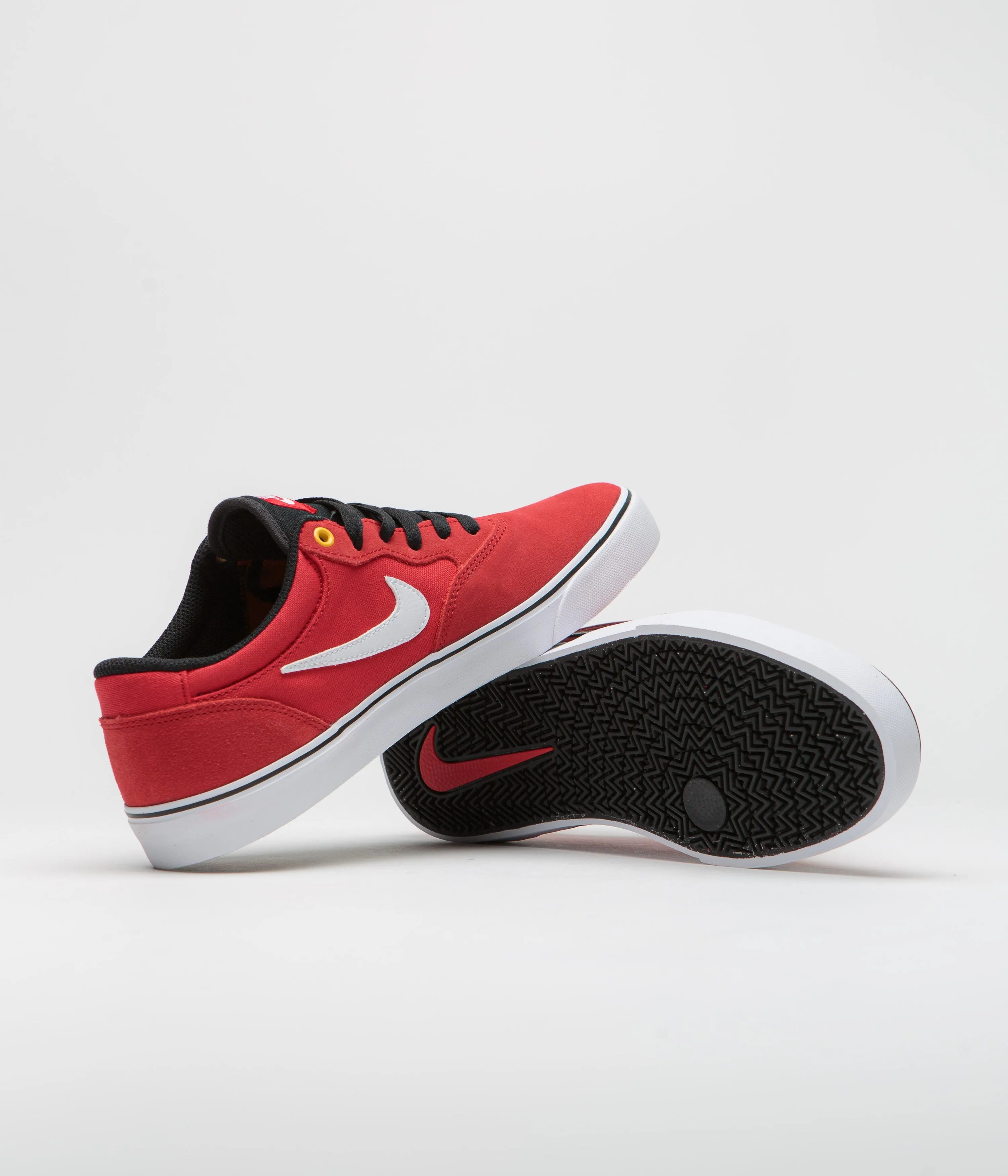 Nike SB Chron 2 Shoes - University Red / White - Black - White