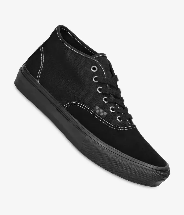 Vans Skate Authentic Mid (Blackout)