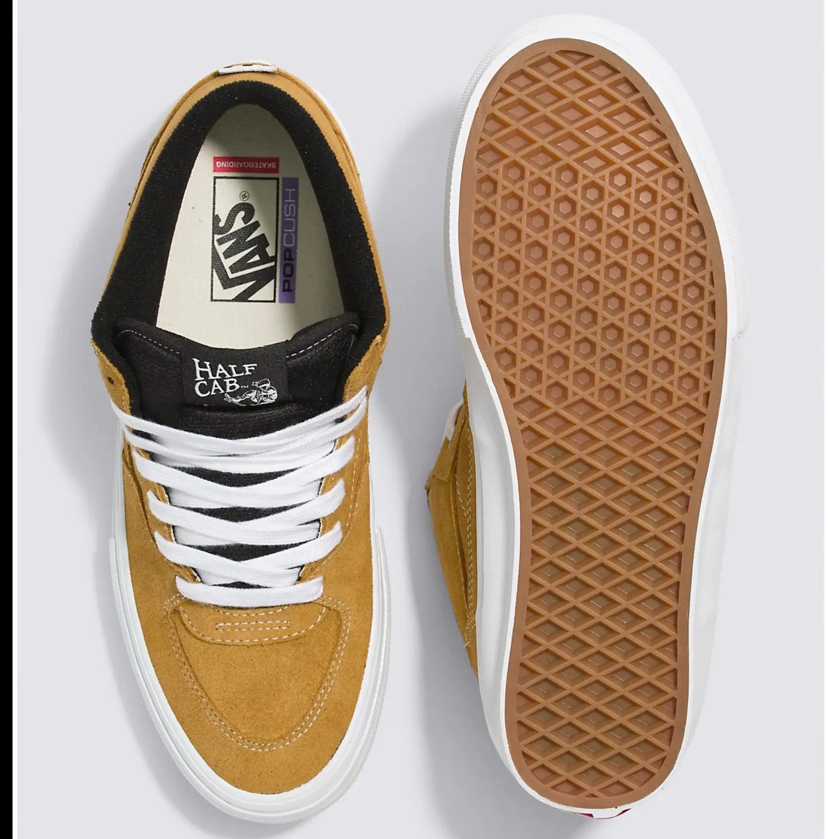 VANS SKATE HALF CAB GOLD