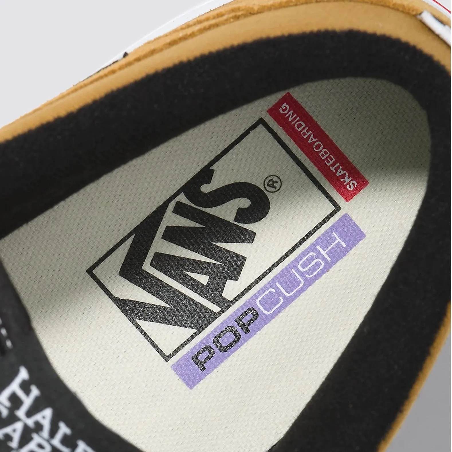 VANS SKATE HALF CAB GOLD