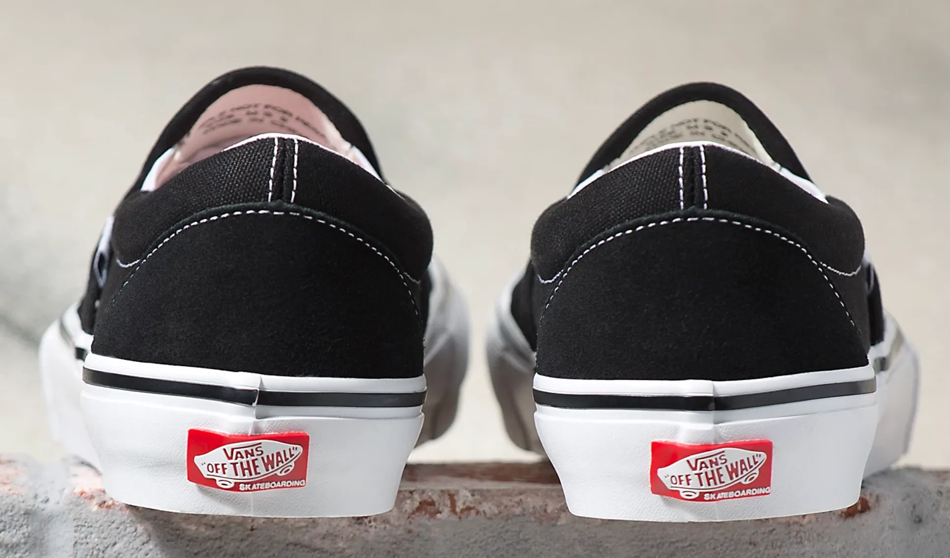 Vans Skate Slip-On (Black/White)